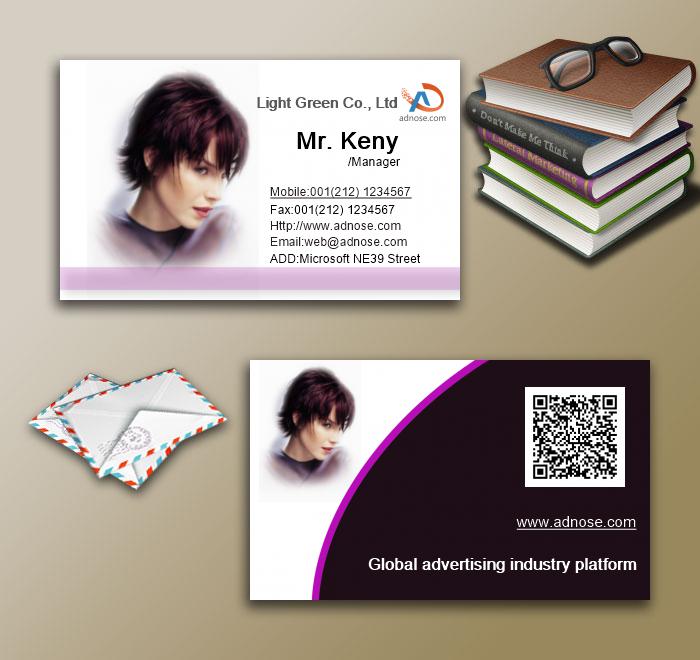Hairdresser business card3
