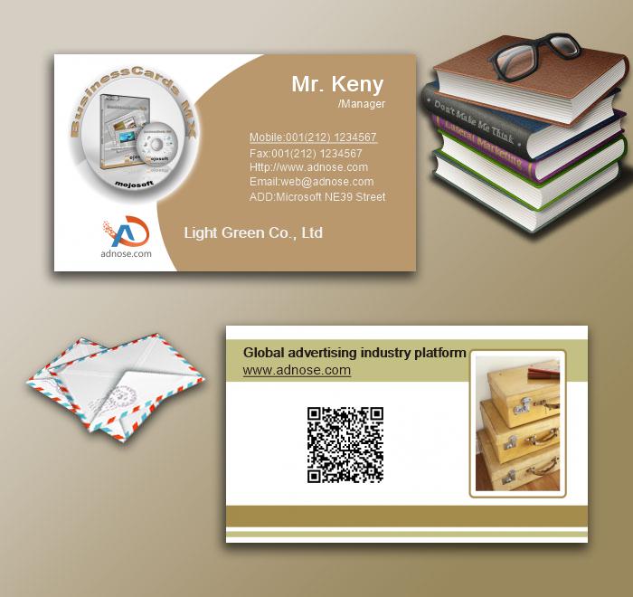 Brown business card3