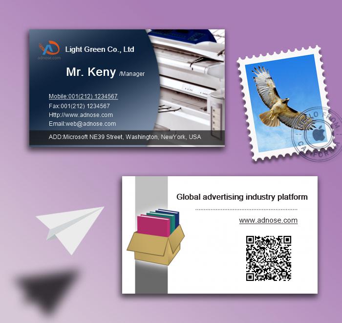 Publisher business card2