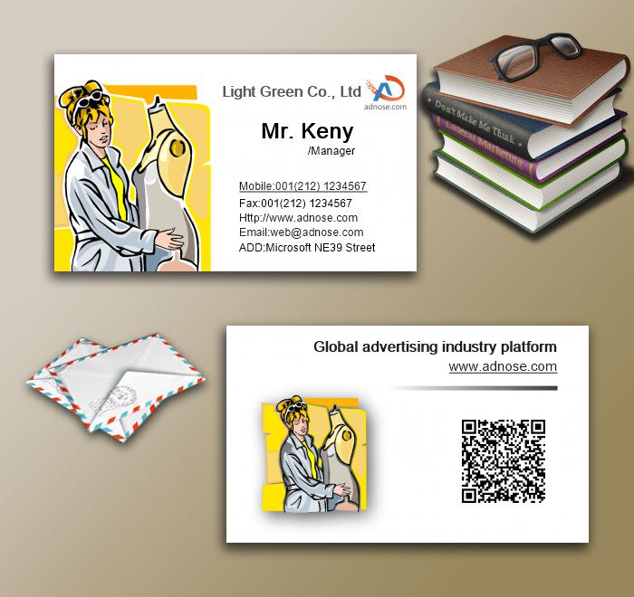 Fashion designer business card3