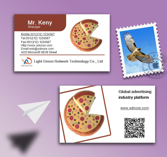 Pizza Shop Business Card2