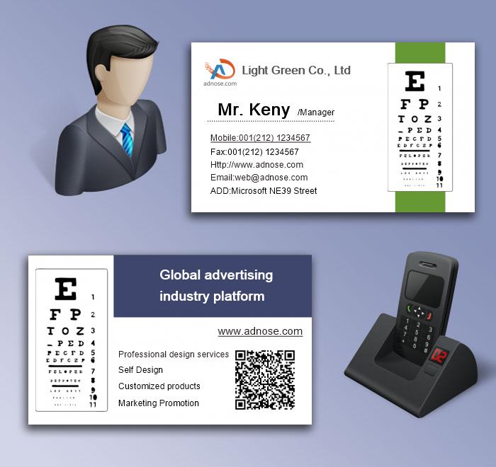 Ophthalmology business card5