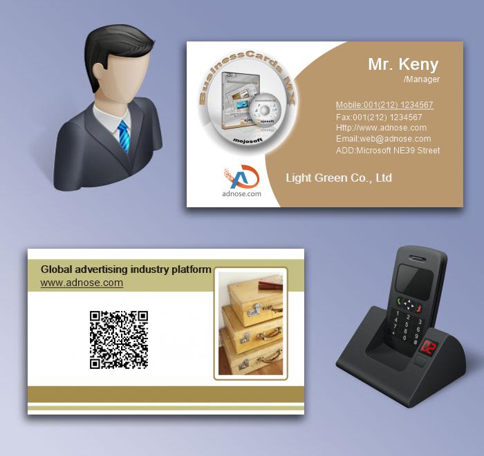 Brown business card5