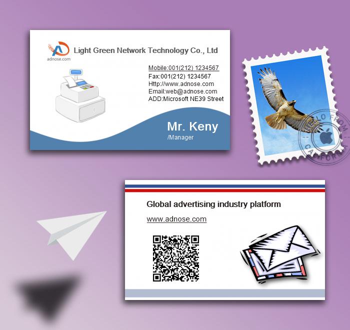 Post office business card2