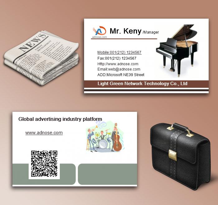 Co<em></em>ncert business card6