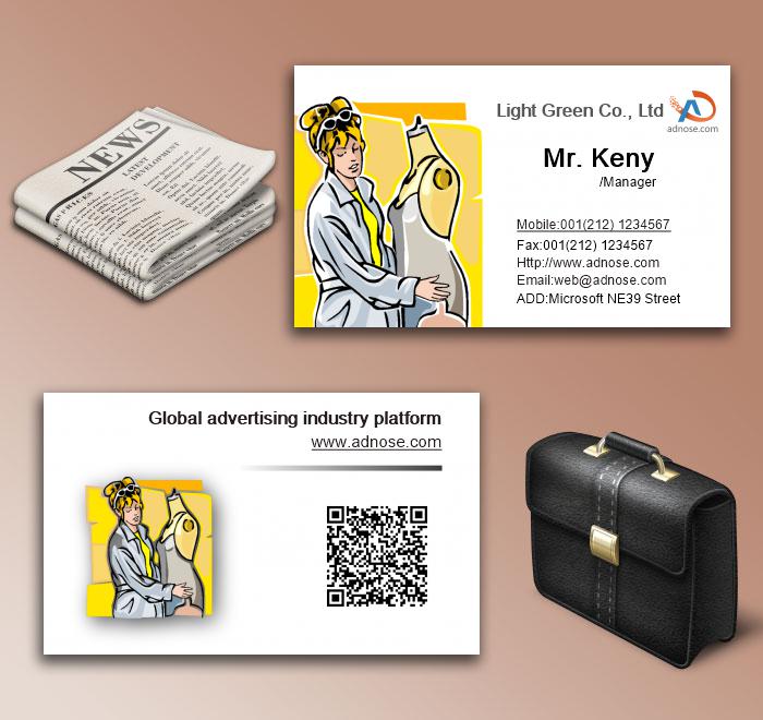 Fashion designer business card6