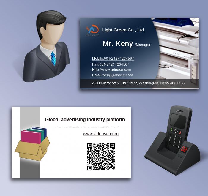 Publisher business card5