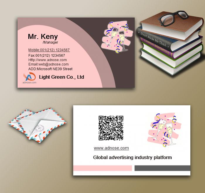 Pink Business Card3