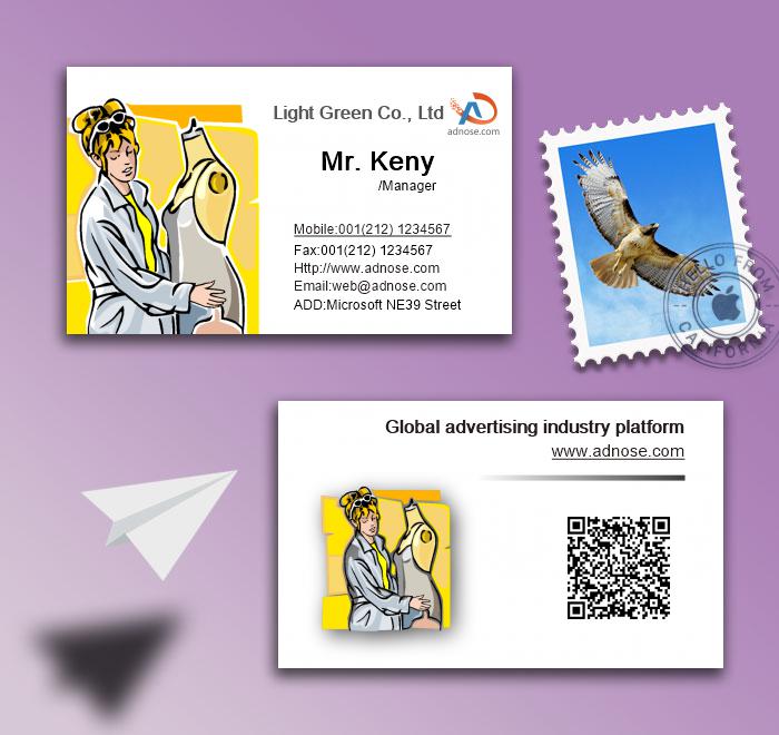 Fashion designer business card2
