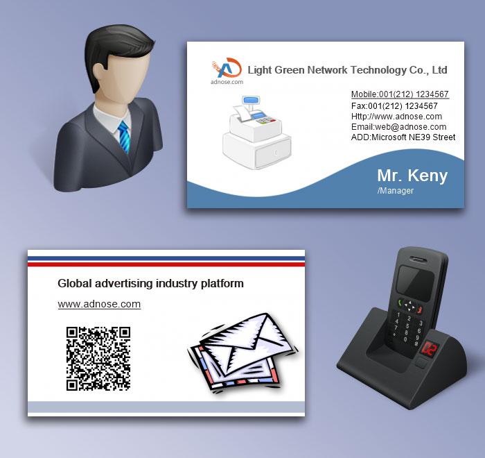 Post office business card5