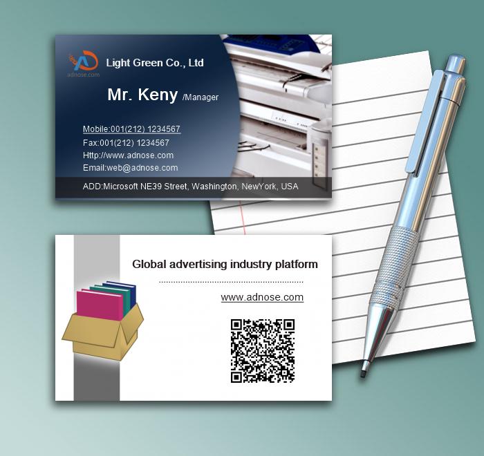 Publisher business card1