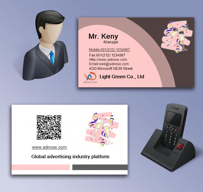 Pink Business Card5