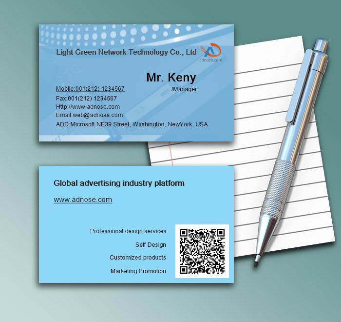 Sky Blue Business Card1
