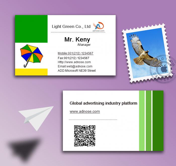 Green edge business cards2