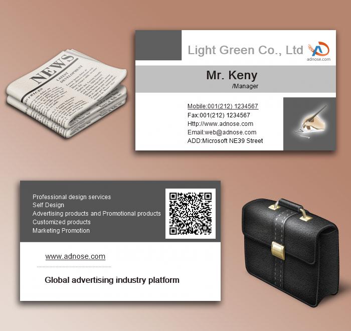 Writing business card6