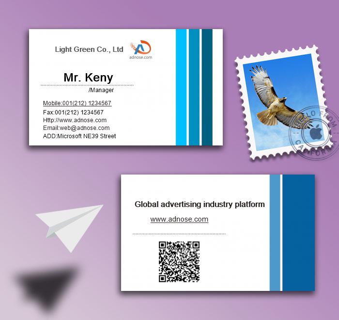 Blue side business card2