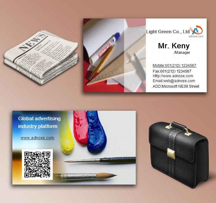 Painting tools business card6