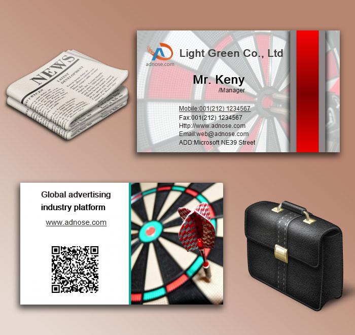 Darts Sports business card6