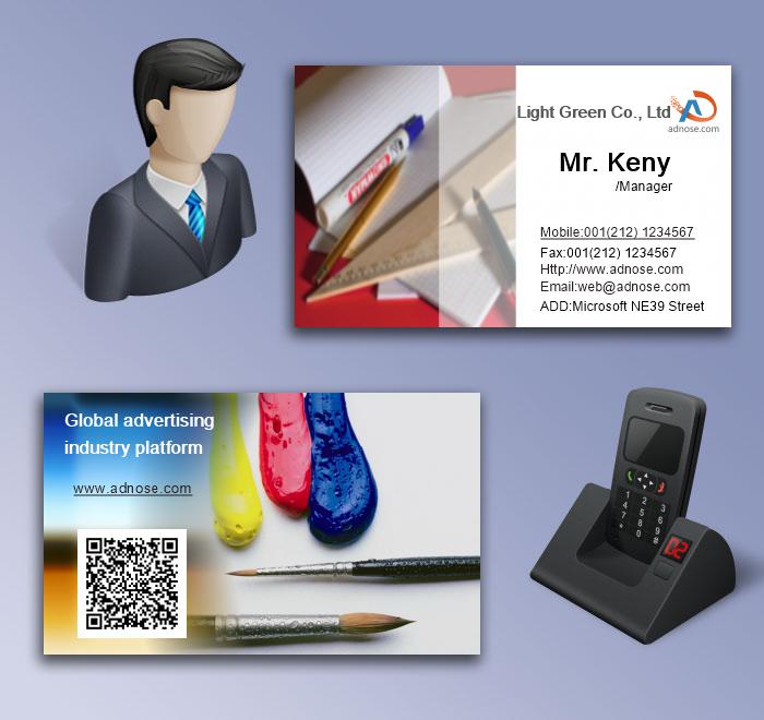 Painting tools business card5