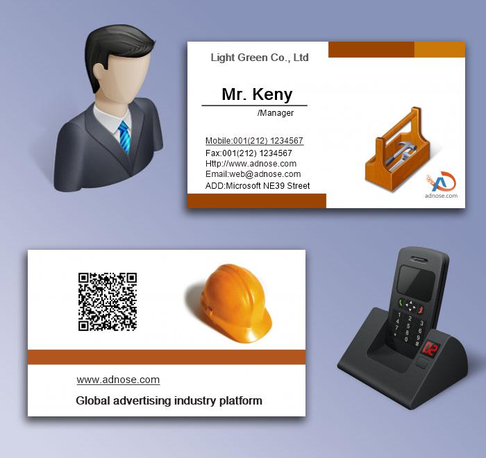 Repairman business card5