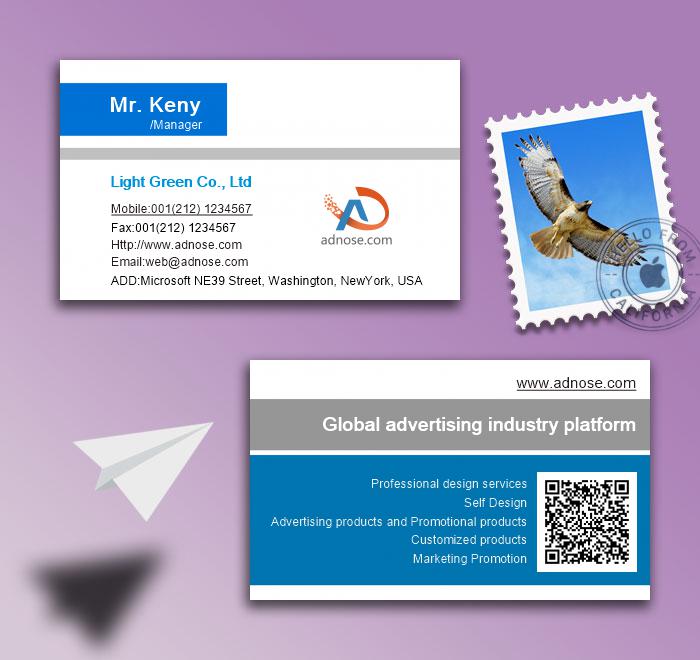 Blue gray line card2