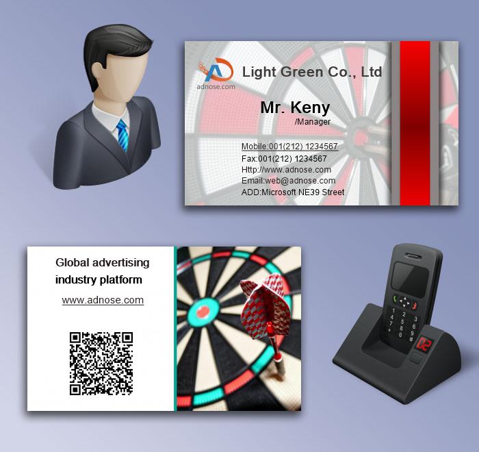 Darts Sports business card5
