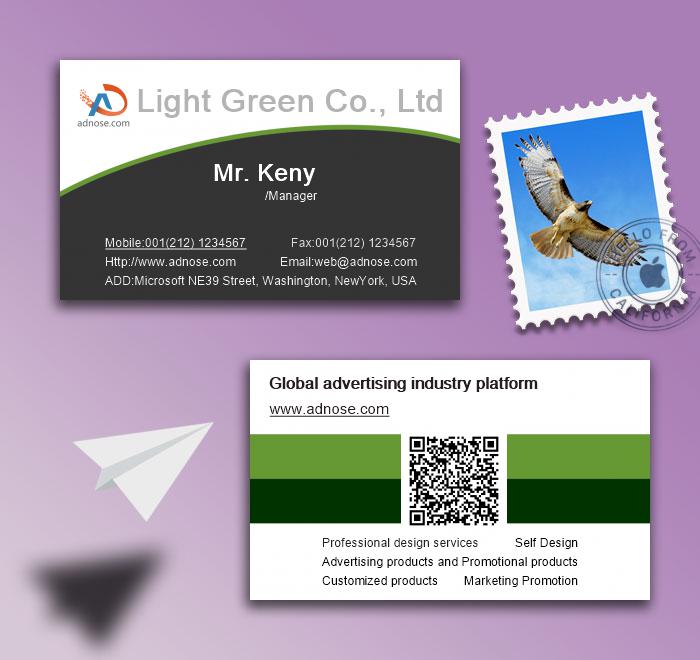 Black green card2
