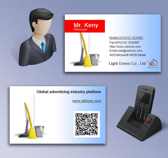 Cleaning tool business card5