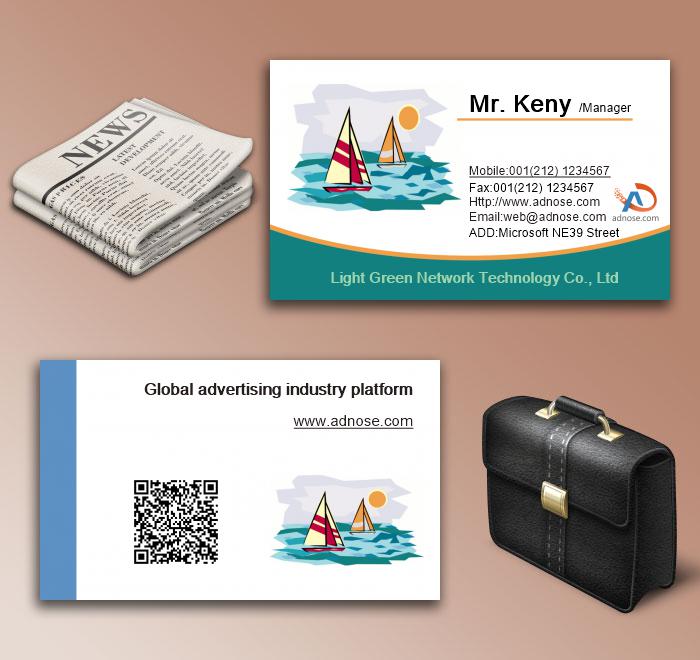 Sailing business card6