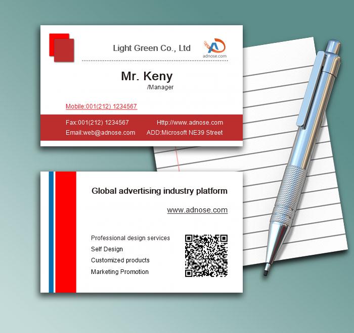 Red co<em></em>ntracted name card1