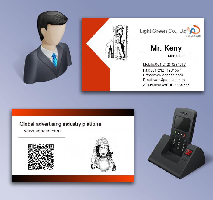 Red edge business card5