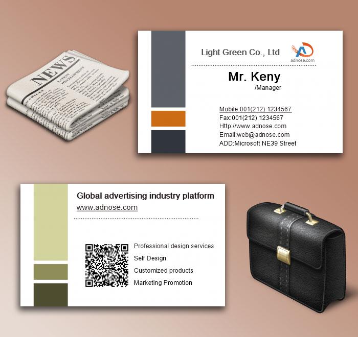 Gray simple business card6