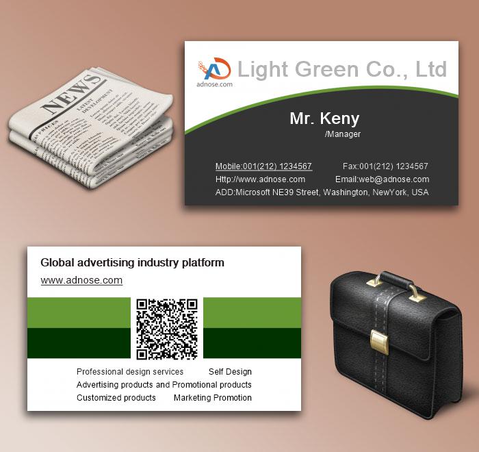 Black green card6