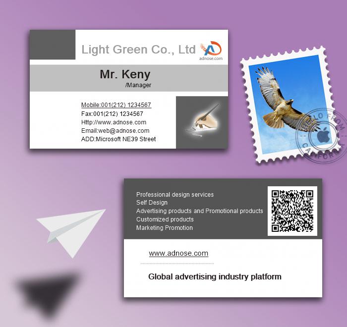 Writing business card2