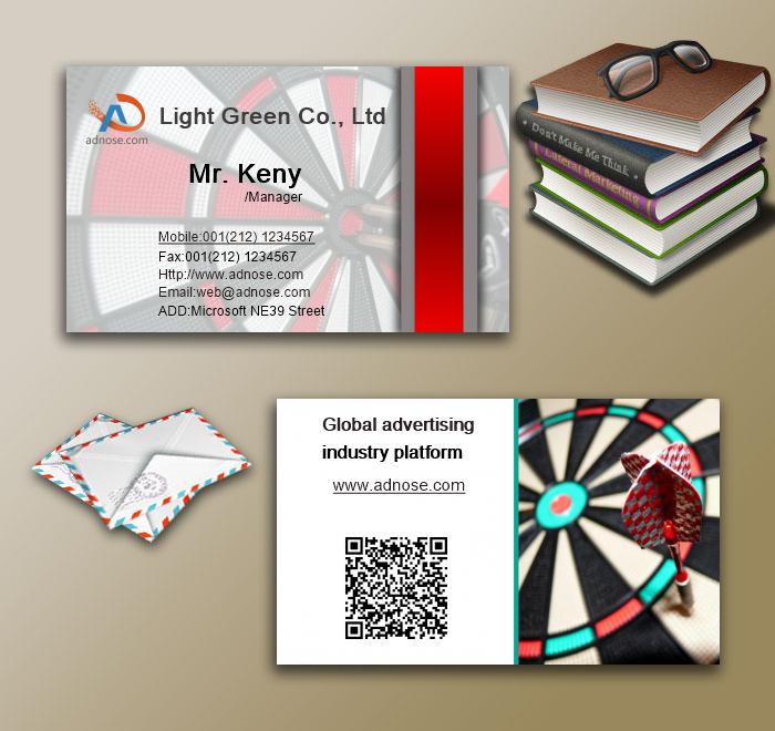 Darts Sports business card3