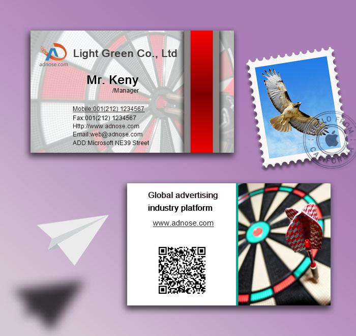 Darts Sports business card2