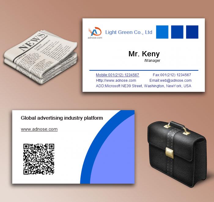 Blue envelopes card6