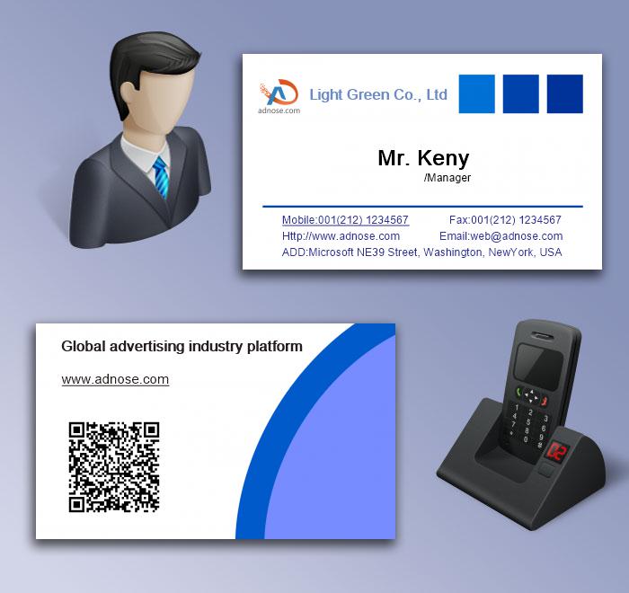 Blue envelopes card5