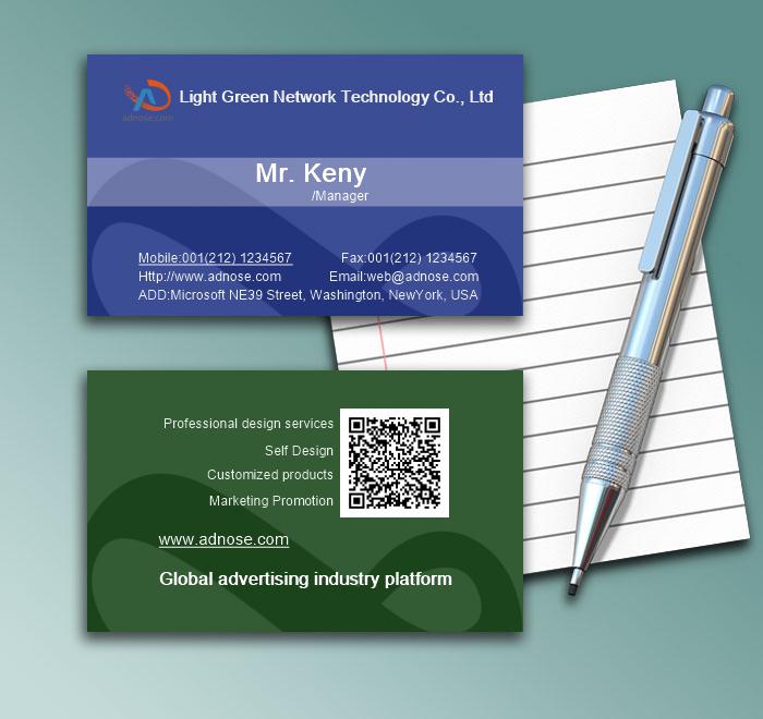 Blue green card1