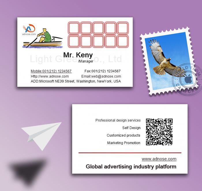 Rowing boat card2