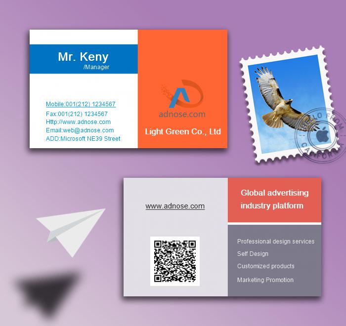 Orange blue card2