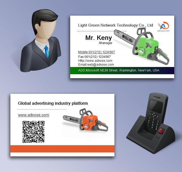 Chainsaw business card5