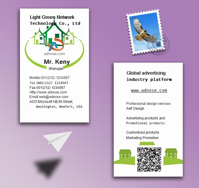 Green Housing Agency business card2