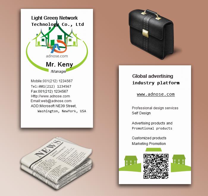 Green Housing Agency business card5
