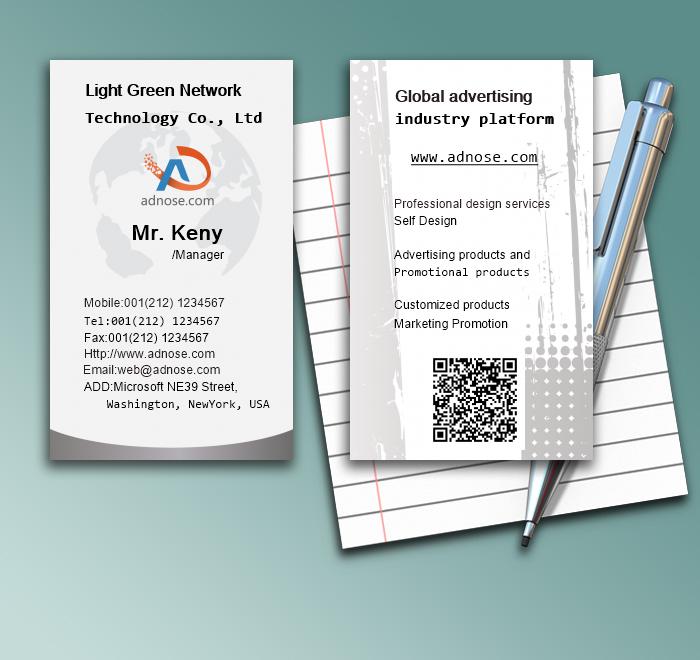 Simple gray general business card1
