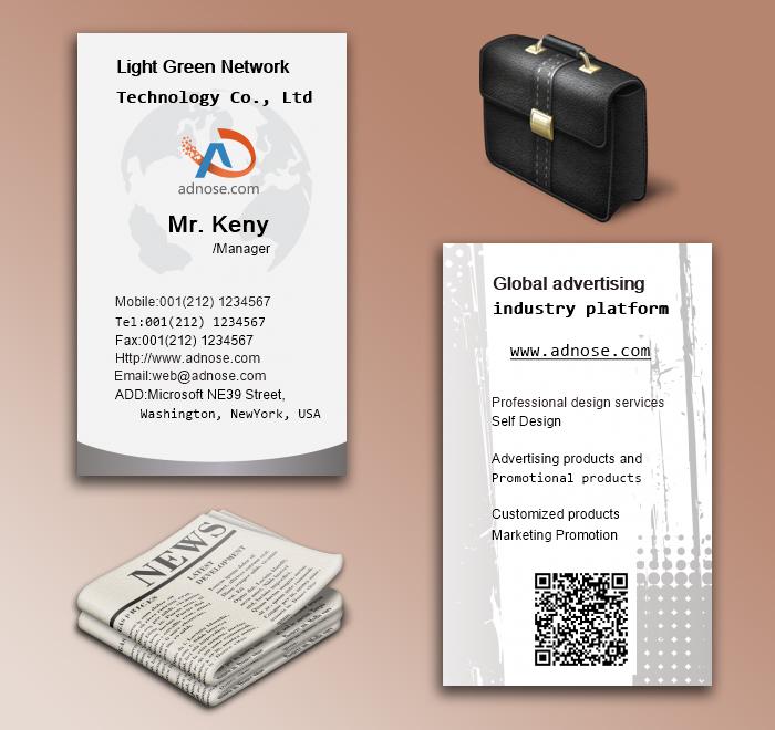 Simple gray general business card5